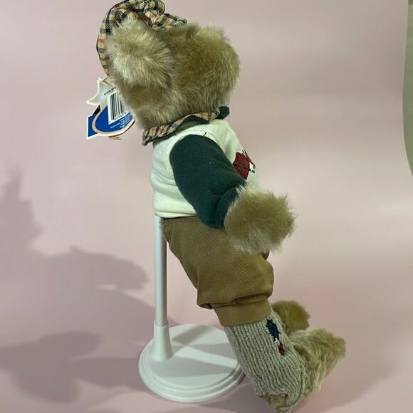 Crosby Brass Button Bears Sports Bear Golfer Player 12" with Standard Plush NWT - Picture 2 of 11